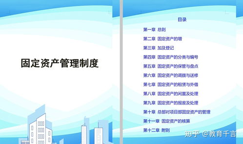 2020最新整理財務固定資產管理制度,含盤點 核算 登記 管理等內容